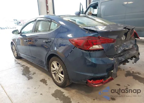 2019 Hyundai Elantra Sel из США, поврежденный, VIN 5NPD84LFXKH465294